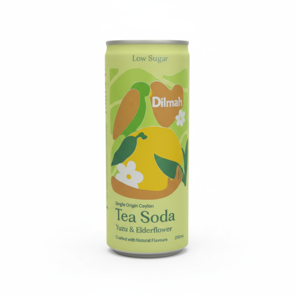Dilmah Tea Soda Yuzu & Elderflower - 250Ml