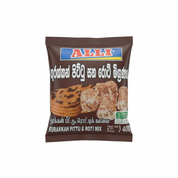 Alli Kurakkan Pittu And Roti Mix  - 400g
