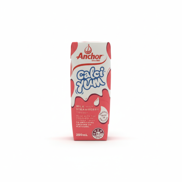 Anchor Calciyum Milk & Strawberry - 250Ml