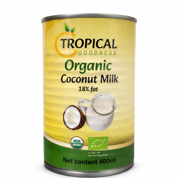 Tropical Goodness Organic Coconut Milk 400ml