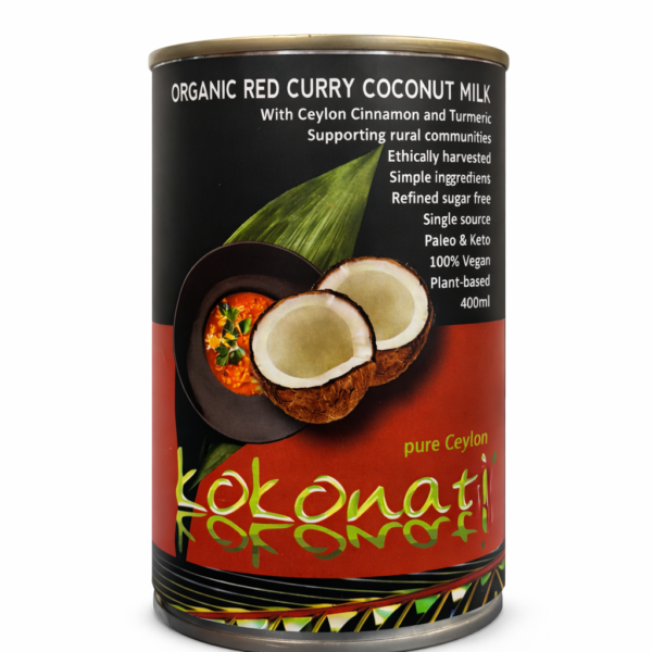Kokonati Organic Red Curry Coconut Milk 400ml