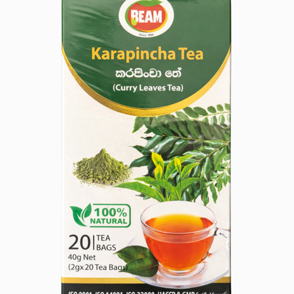 Beam Herbal Tea Bags – Karapincha (Curry Leaf)