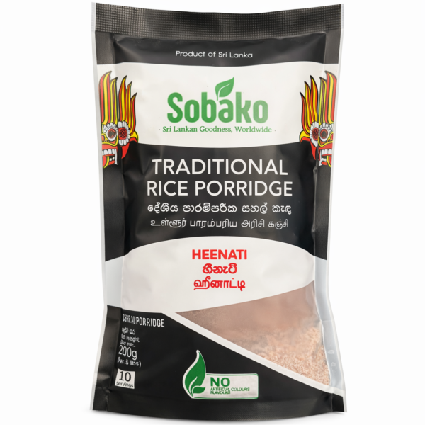 Sobako Traditional Rice Porridge - Heenati 200g