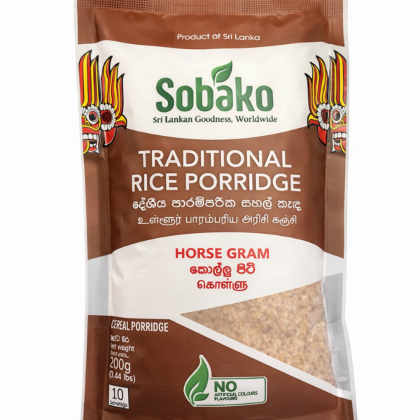 Sobako Traditional Rice Porridge - Horse Gram 200g