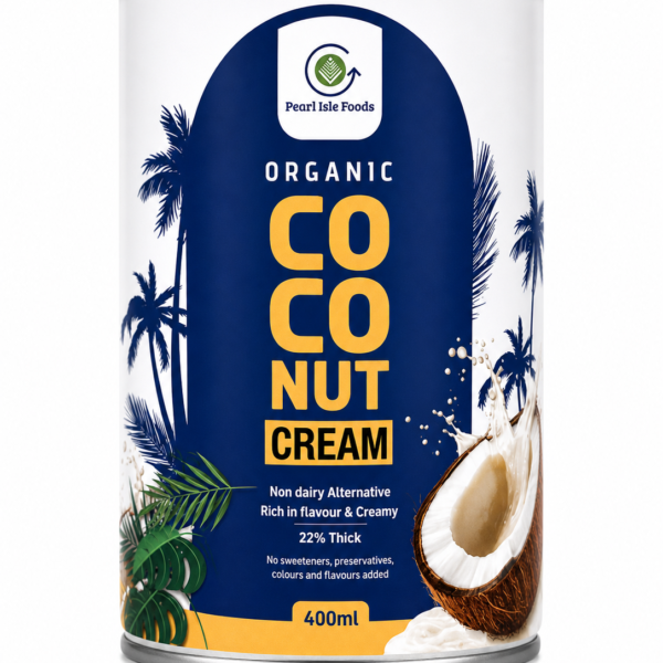 Pearl Isle Foods Organic Coconut Cream 400ml