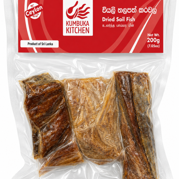 Kumbuka Kitchen Dried Sail Fish 200g