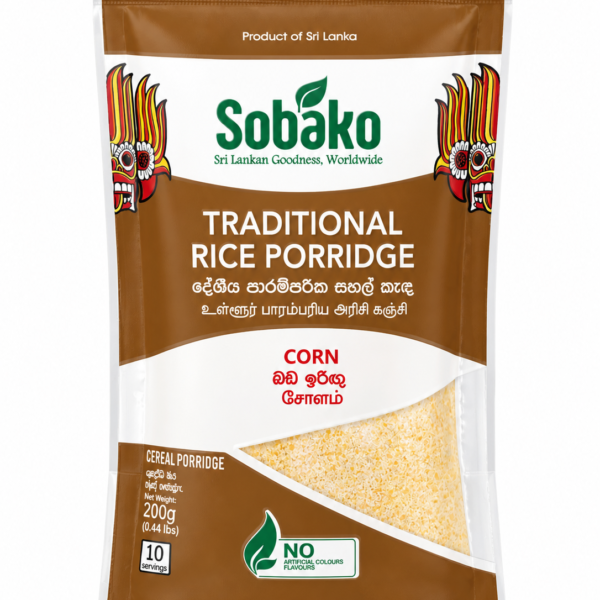 Sobako Traditional Rice Porridge - Corn 200g