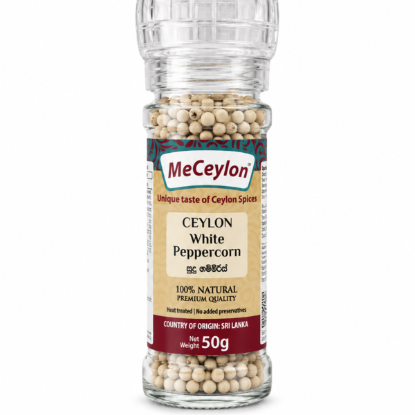 MeCeylon White Peppercorn 50g