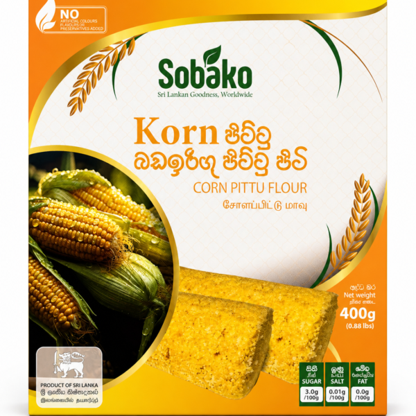 Sobako Corn Pittu Flour 400g