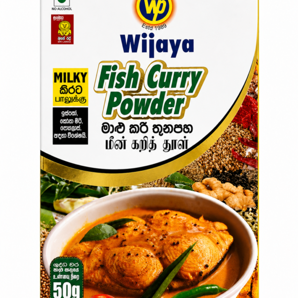 Wijaya Fish Curry Powder 50g (Milky)