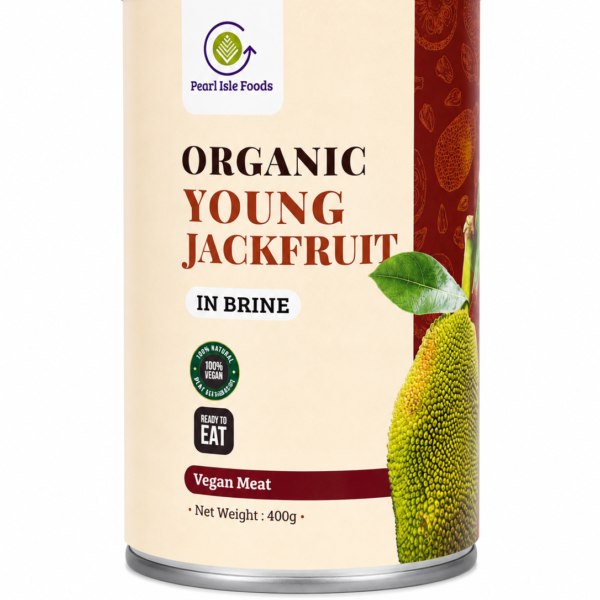 Pearl Isle Foods Organic Young Jackfruit in Brine 400g