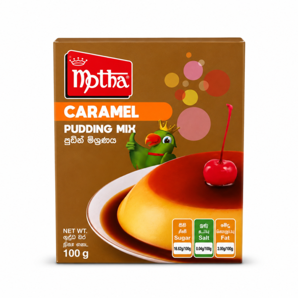 Motha Caramel Pudding Mix 100g
