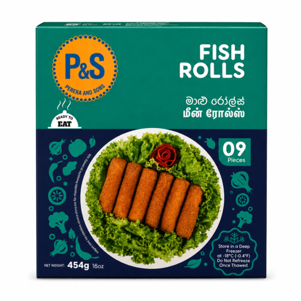 P&S Frozen Fish Rolls 9 Pieces