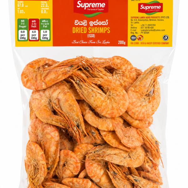 Supreme Dried Shrimps 200g