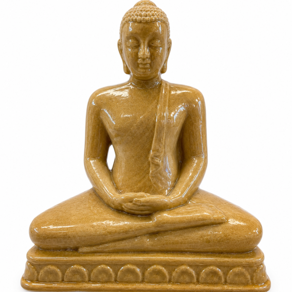 Blue Art Resin Buddha Statue 20cm