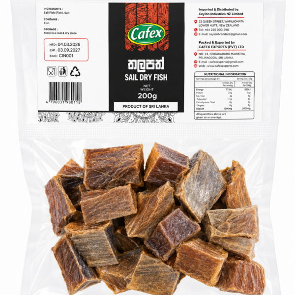 Cafex Sail Dry Fish (Thalapath) 200g