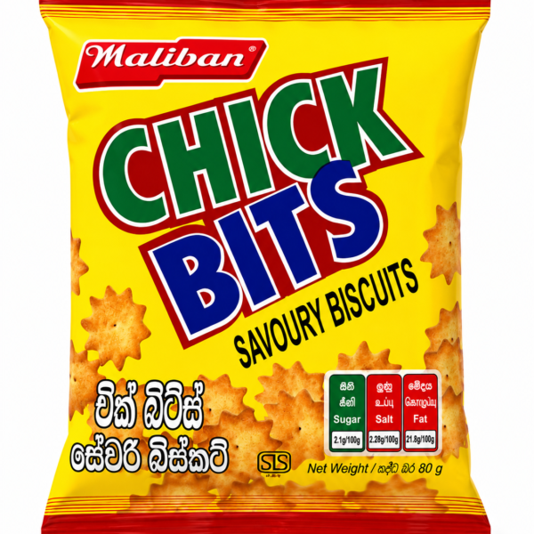 Maliban Chick Bits Savoury Biscuits 80g