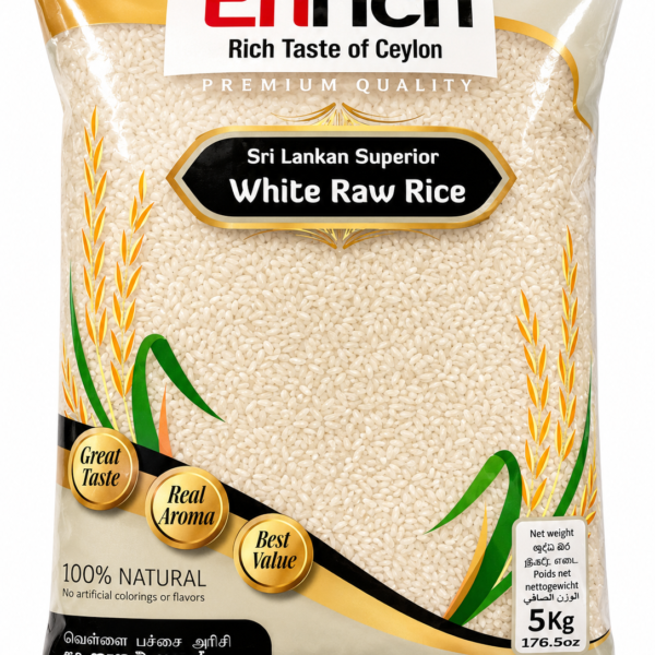 Enrich White Raw Rice 5kg