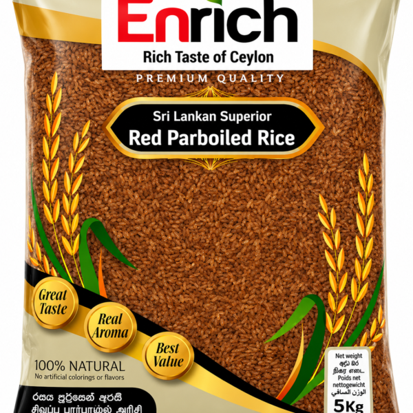 Enrich Red Parboiled Rice 5kg
