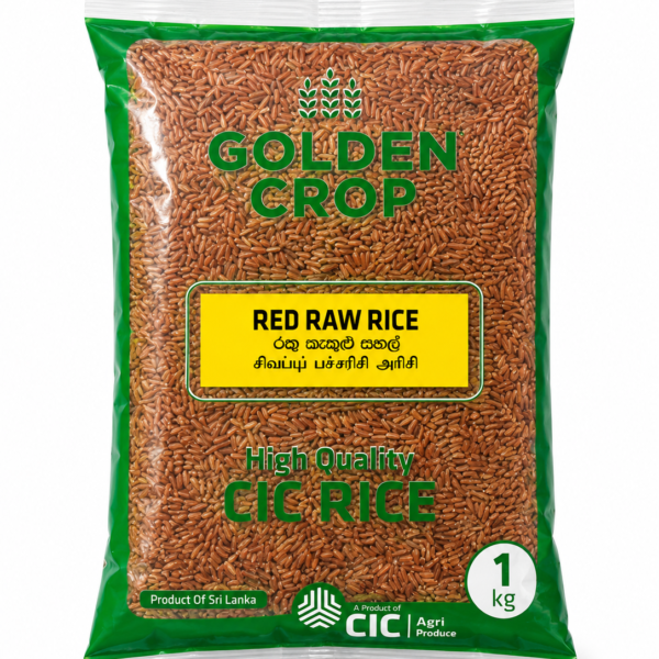 CIC Golden Crop Red Raw Rice 1kg