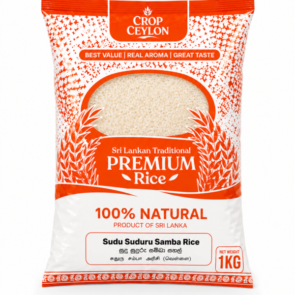 Crop Ceylon Suduru Samba Rice 1kg