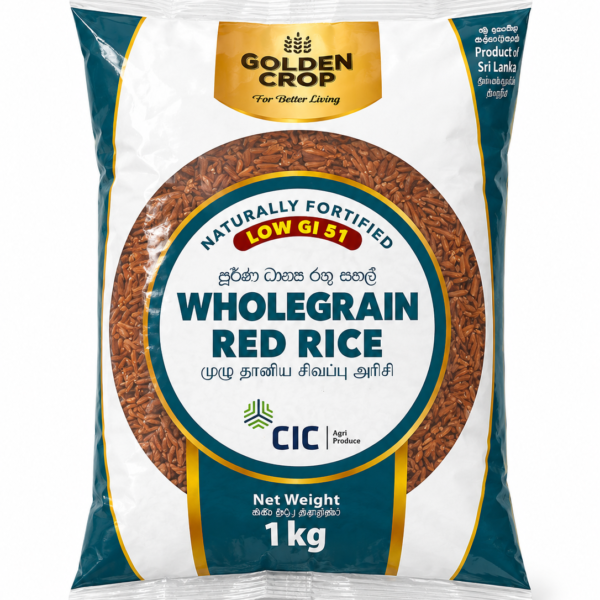 CIC Golden Crop Wholegrain Red Rice 1kg