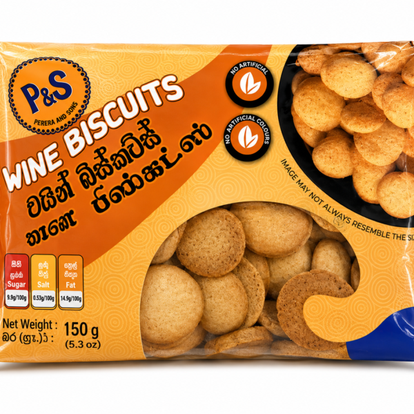 P&S Wine Biscuits 150g
