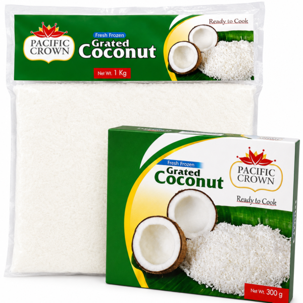 Pacific Crown Frozen Grated Coconut