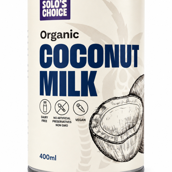 Solo's Organic Coconut Milk 400ml