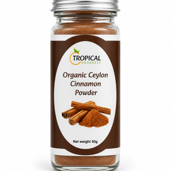 Tropical Goodness Organic Ceylon Cinnamon Powder 50g
