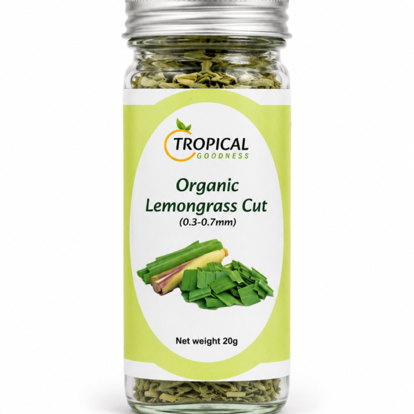 Tropical Goodness Organic Lemongrass Cut 20g