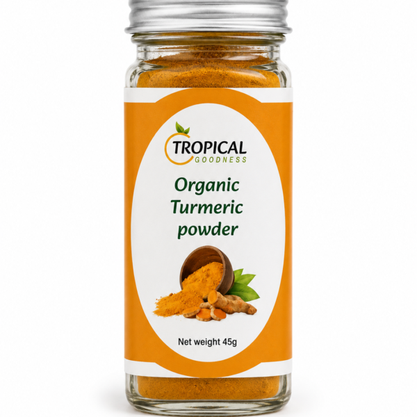 Tropical Goodness Organic Turmeric Powder 45g
