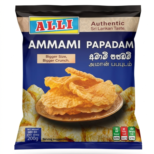 ALLI Ammami Papadam 200g